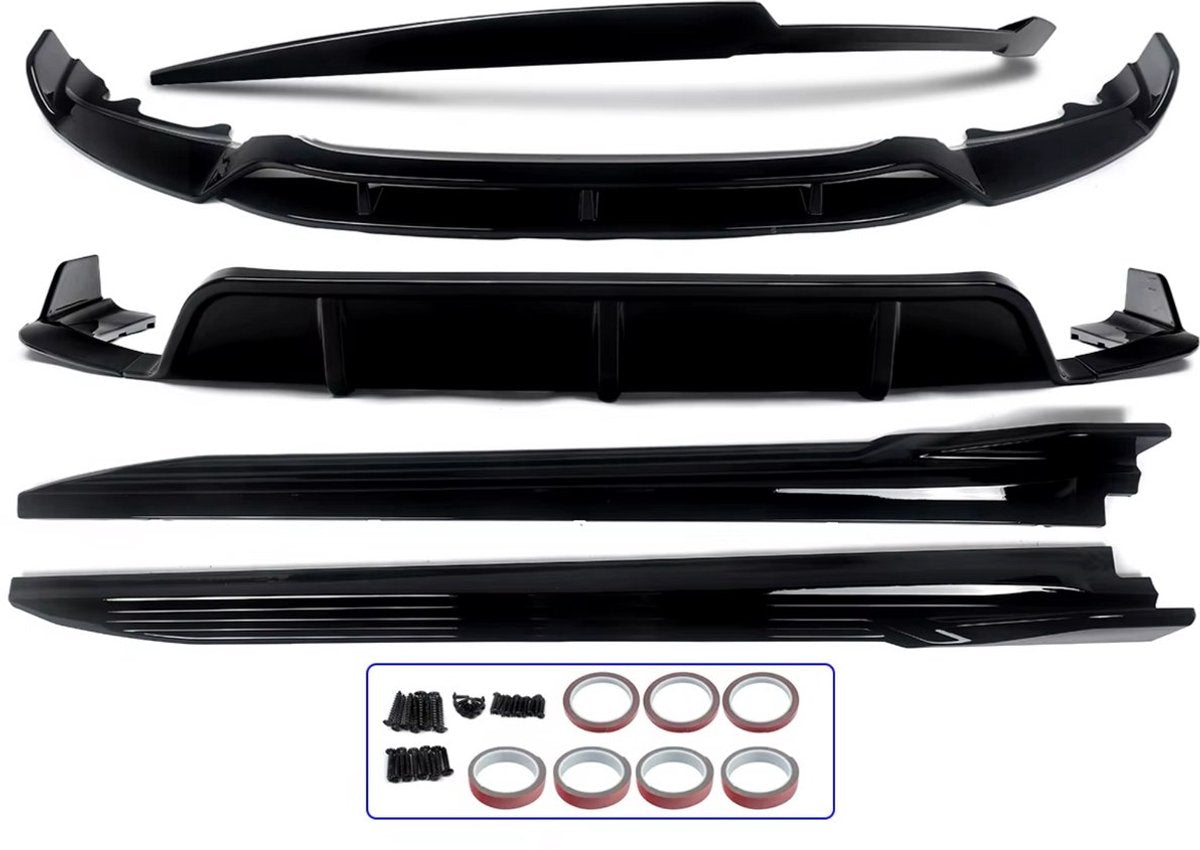 Body kit BMW X6 F16/F86 X6M - M Performance stijl - glanzend zwart
