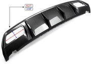 Aerox DiffuserLine - Achterbumper Diffuser Lip - Carbon Look - Voor Mercedes A-Klasse W176 A200/A45 AMG (2013-2018) - Auto Accessoires