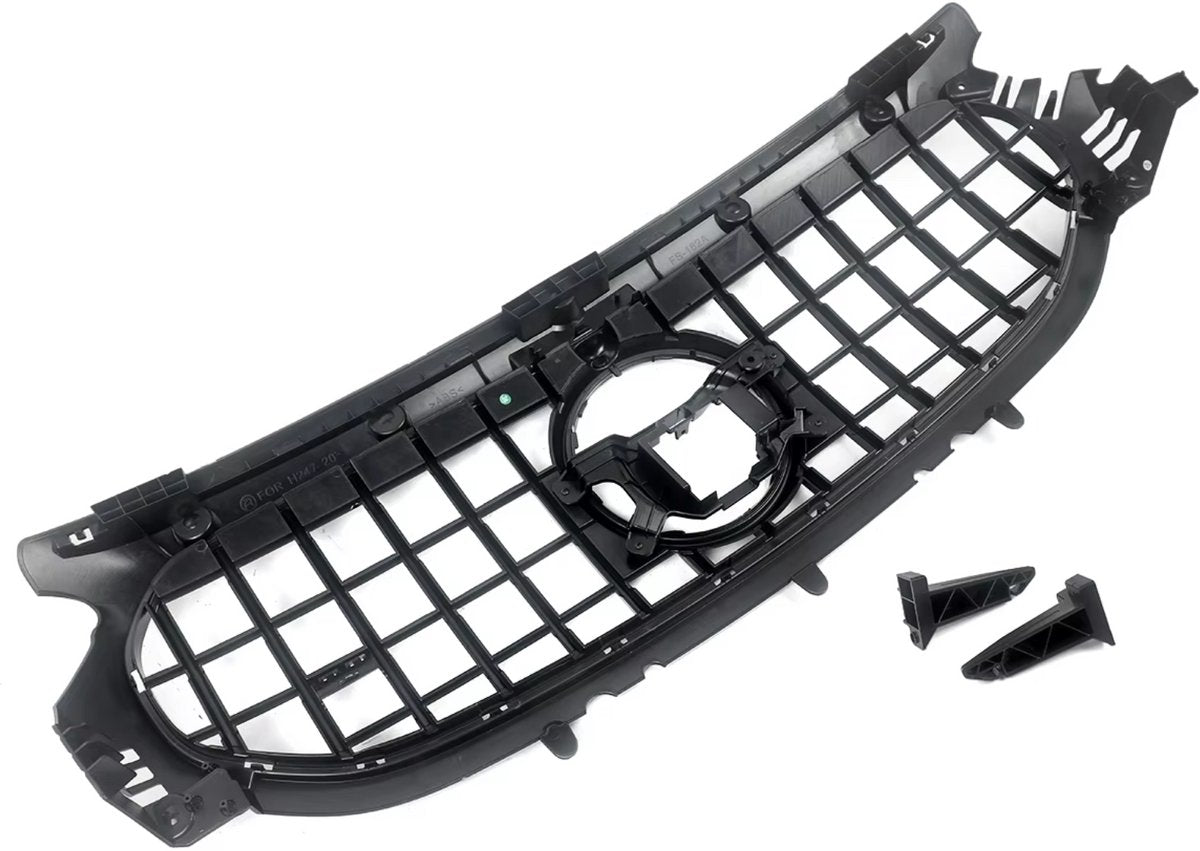 Voorbumper - Voor Mercedes GLA-Klasse H247 GLA200 2020-2023 - Auto accessoires - Niergrille - Gloss Zwart