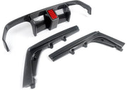 Achterbumper Diffuser Lip met LED - Voor BMW F80 M3/F82 M4 (2015-2020) - Koolstofvezel - Auto accessoires