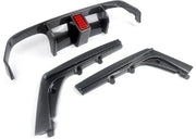 Diffuser LED Dravix - Achterbumper Diffuser Lip met LED - Voor BMW F80 M3/F82 M4 (2015-2020) - Koolstofvezel - Auto accessoires