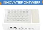 Stofafzuiger voor nagels - Manicure tafel - Nail Dust Collector - Voor Nagelstof Verwijderen - Wit