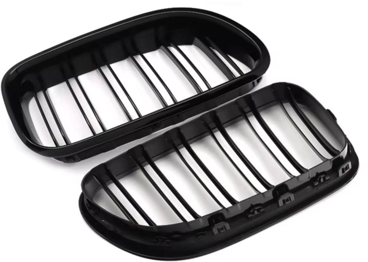 Voorbumper grille - Voor BMW 6 Serie F12/F13/F06 M6 (2012-2018)- Gloss Black - M Look - Auto accessoires