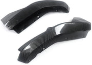 Voorbumper Splitter Lip Schorten - Voor BMW G80 M3/G82 Coupe (2021-2023) - MP Stijl - Koolstofvezel Look - Auto accessoires