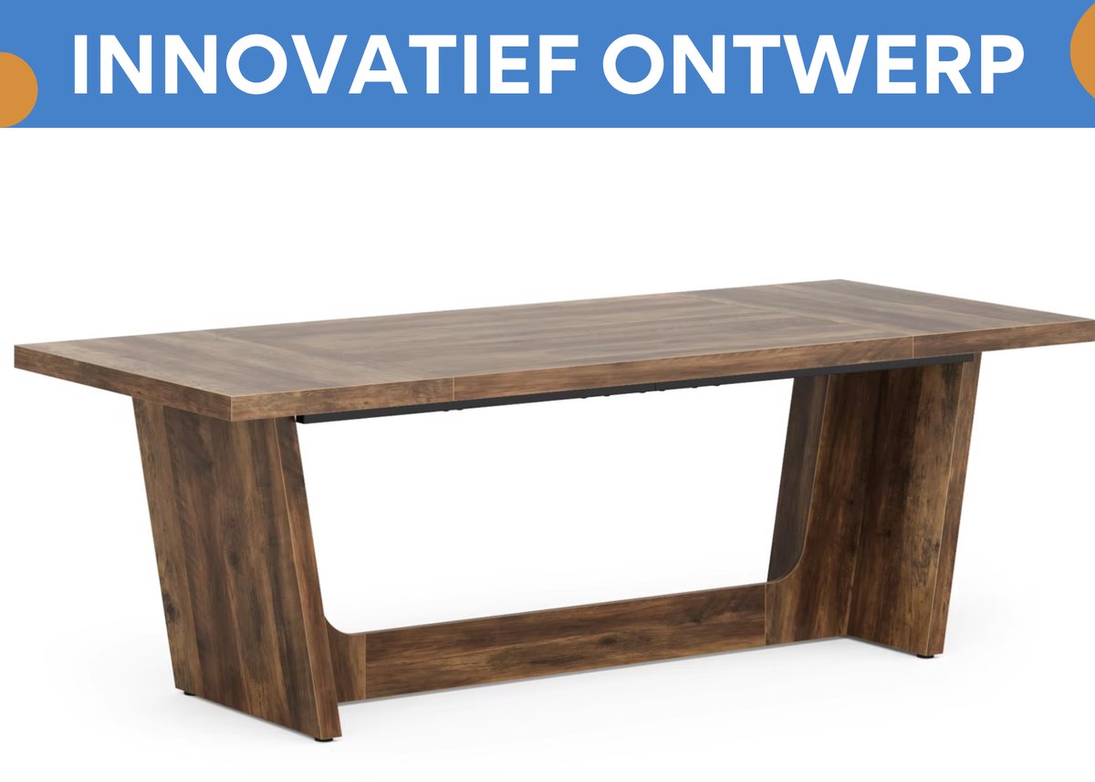 Directie bureau - Kantoor - Computerbureau - 180cm - Voor volwassenen