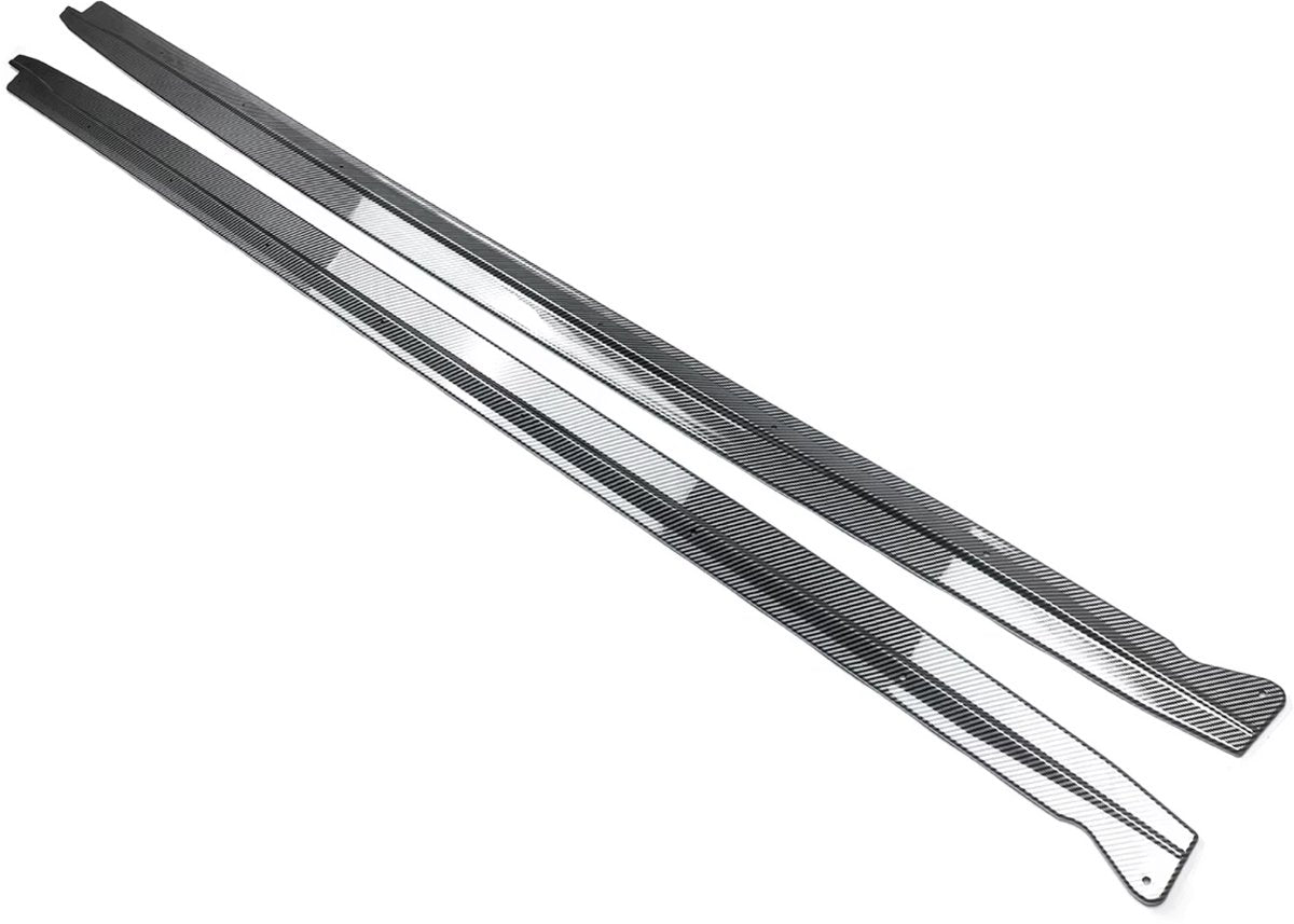 MP Stijl Zijrok Verlenging - Koolstofvezel Look - Auto accessoires - Voor BMW F15 X5/F85 X5M/F16 X6/F86 X6M