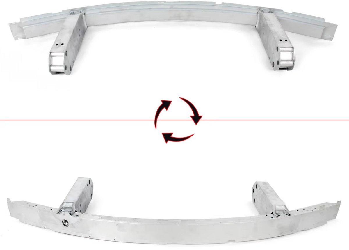 Stratos ReinforceBar - Bumper Versterking - Onderste - Zilver - Voor BMW 5 Serie G30/G31 (2017-2020) - Auto Accessoires