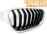 Niergrille Vanta - Rechter voor Nier grille - Voor BMW 3 Serie F30/F31/F35 (2012-2018) - Chroom & Zwart - Auto accessoires