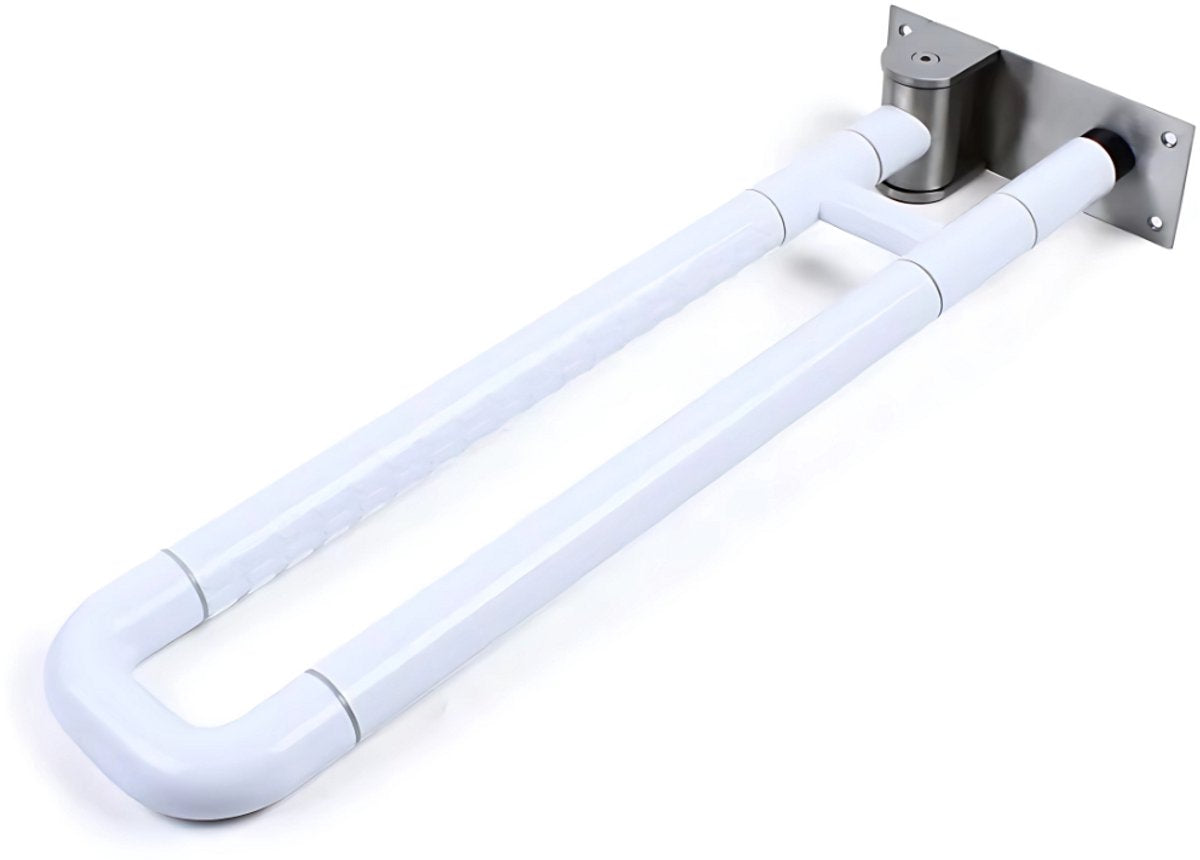 Toilet wandbeugel - Voor badkamer en toilet - Handgreep - 60cm - Steunbeugel met antislip - Ouderen- WC
