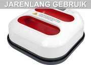 Mini warmtepers- Hittepers - Persmachine - Voor Thuis- en Hobbygebruik - Draagbare Hot Stamping Machine - Rood