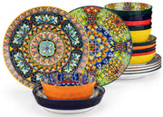 Bohemian Ontbijtborden – 6 persoons – Keramisch – Serviesset – Ontbijtborden