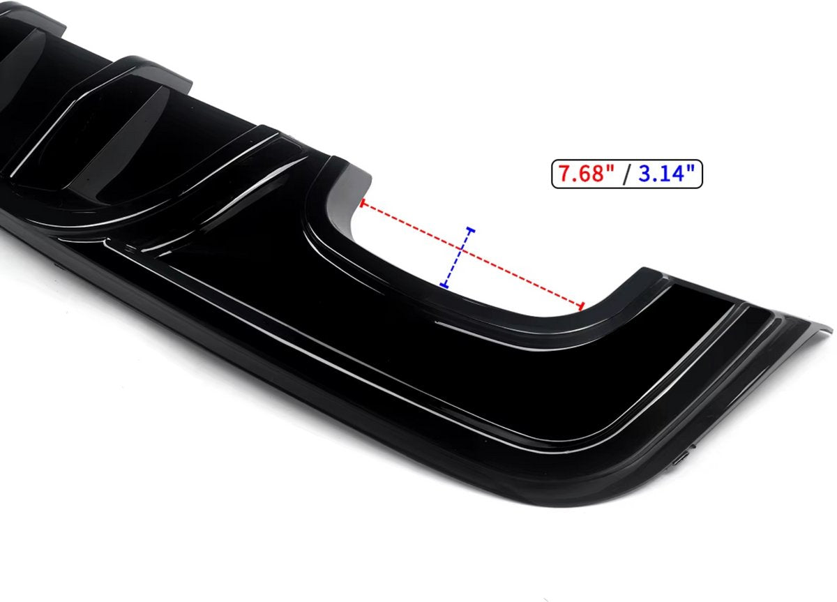 Bolt Edge Voorbumper Grille Velar L560 - Range Rover glanzend zwart - dynamische stijl