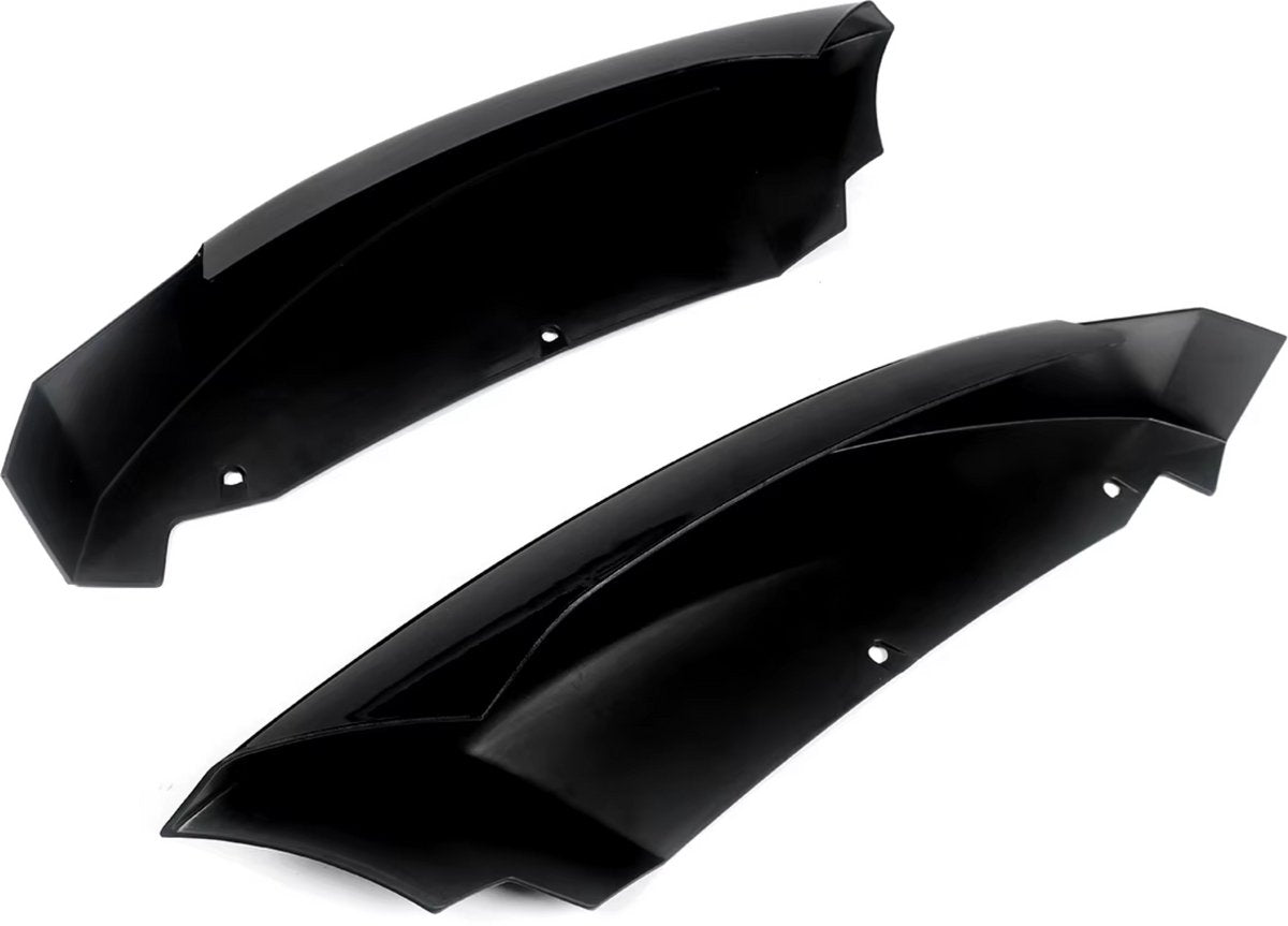 Voorbumper skirt Cover Trim - Voor BMW 1 Serie E82 M Sport (2007-2013) - Carbon Look - Auto accessoires