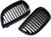 Voorbumper Grille - Gloss Black - Auto accessoires - Voor BMW E81/E87 1 Serie (2004-2007)