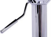 Designer Barkruk Lerino - Met rugleuning - Stevig - Ergonomische barstoel - Zithoogte 60 - 82cm - Rood - Set van 2 - Keuken en bar - In hoogte verstelbaar