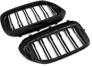 Grille Elite - Voorbumper grille Deluxe - Voor BMW 5 Serie G30/G31 (2017-2018) - Gloss Black - Auto accessoires - Magisch Design