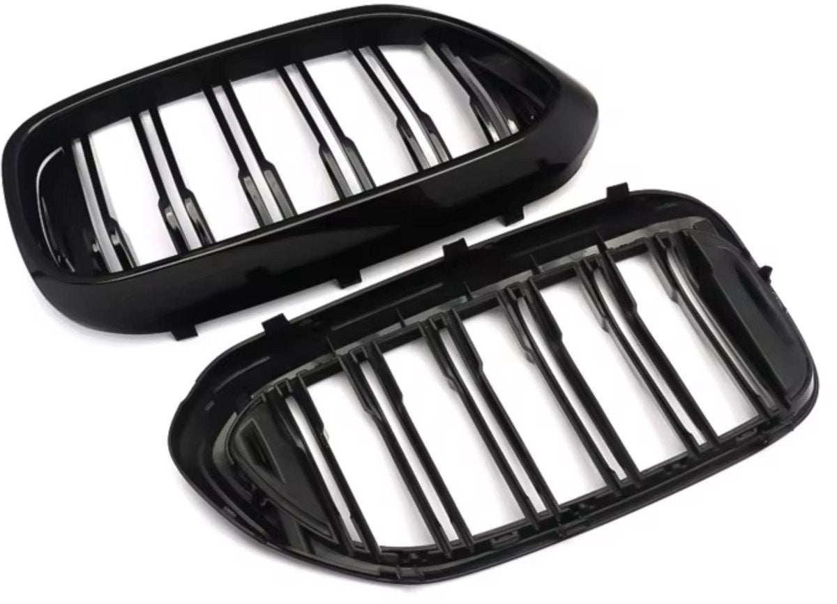 Grille Elite - Voorbumper grille Deluxe - Voor BMW 5 Serie G30/G31 (2017-2018) - Gloss Black - Auto accessoires - Magisch Design