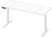 Elektrisch Sta-Bureau - In Hoogte Verstelbaar Ergonomisch Bureau voor Thuis of Kantoor - Met USB-Oplaadpoort en Geheugeninstellingen - Color: 140x60cm white