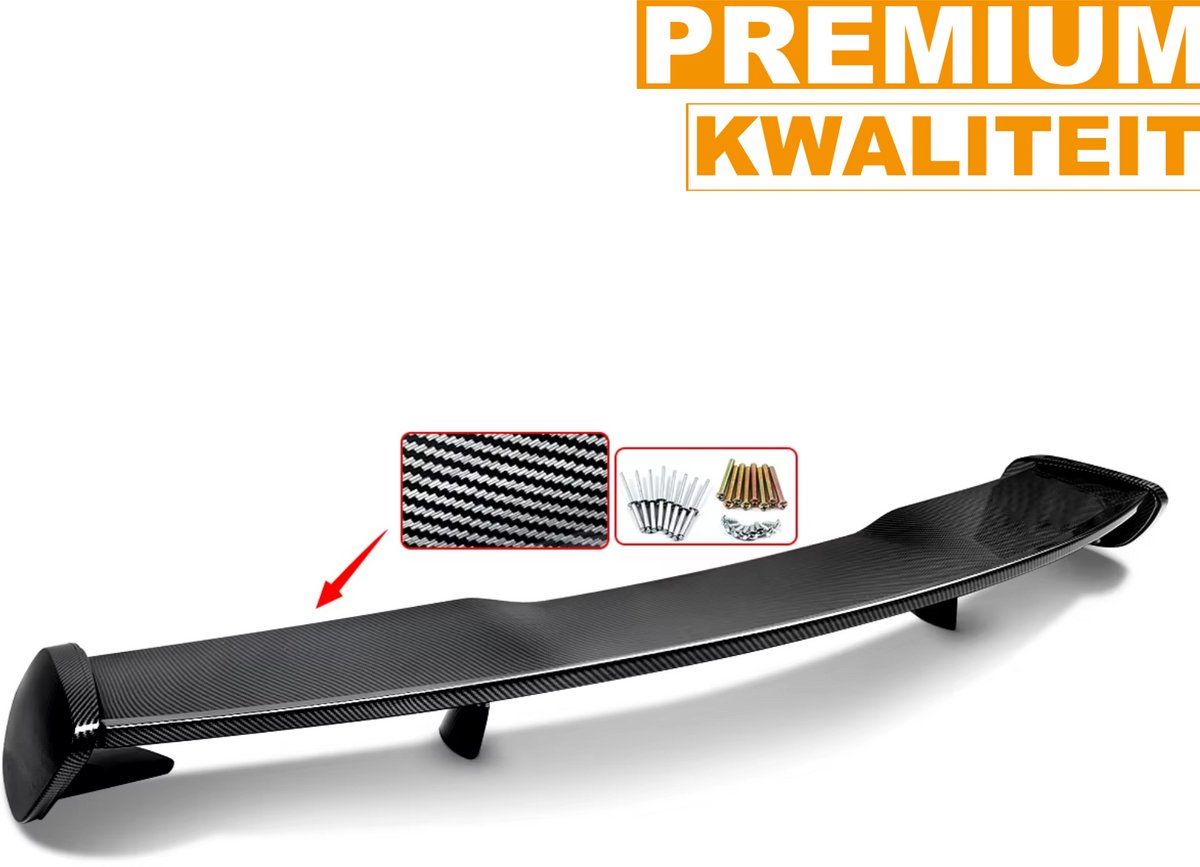 Luxe Dakspoiler Wing - Voor Mercedes A-Klasse W176 (2013-2018) - Carbon Look - AMG A45 Stijl - Auto Accessoires