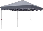 Gazebo Zyrell - Pergola - Paviljoen - Partytent - Strandtent - Voor Terras, Feest en Achtertuin - 3x3m - Grijs