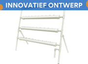 Kweektafel - Kweekbak - Hydroponic systeem - Moestuintafel - Voor Groenten & Bloemen Kweek - 4-Lagen, 36-Plaatsen