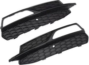 Grille - Voor Audi A3 S-Line 2014-2016 / A3 S3 2013-2017 - Auto accessoires - Honingraat grille - Zwart - ABS