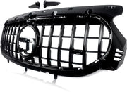 Grille - Voor Mercedes-Benz GLA-Klasse H247 GLA200 2020-2023 - Auto accessoires - GT Grille - Niergrille - Gloss Zwart