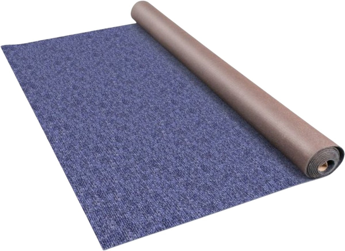 Luxe Buitentapijt - Voor binnen en buiten - Tuintapijt - Terrastapijt - Buiten tapijt - Blauw - 900x180cm
