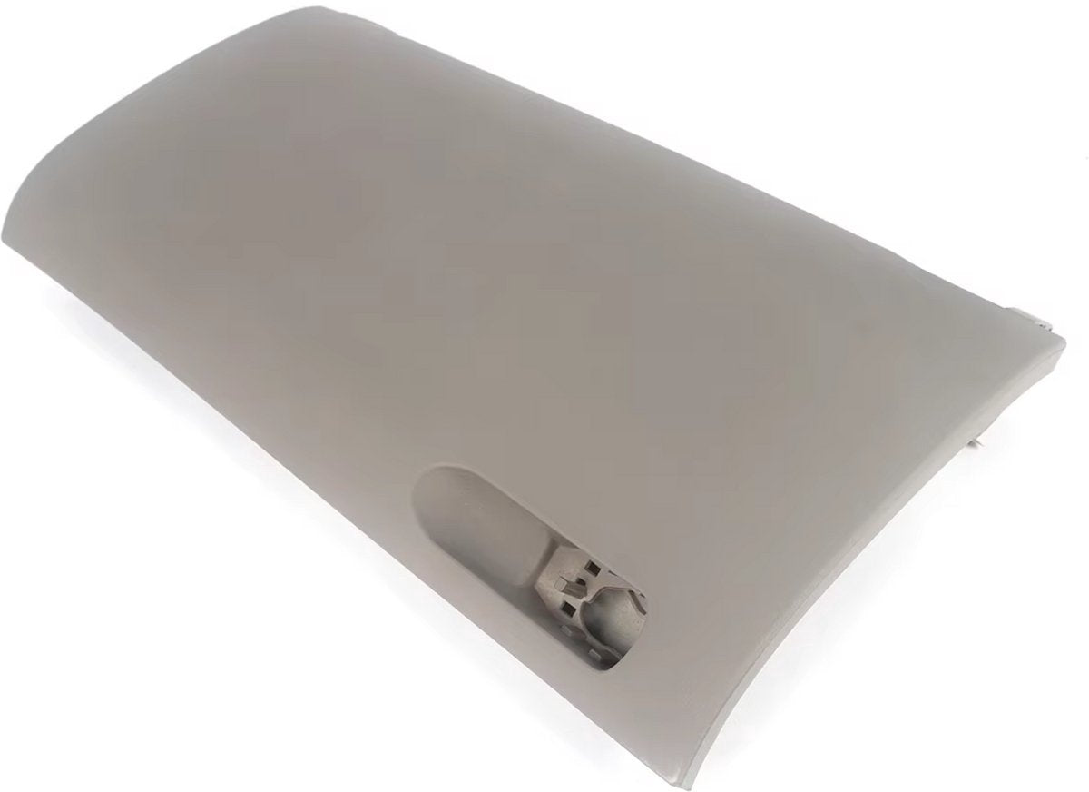 Opbergdeksel Brutal - Opbergdoos Deksel - Grijze Kleur - Voor Audi A4/S4 B6/B7 (2001-2008) - Handschoenenkastje Deurdeksel