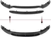 Veltrix FrontSplitter - Voorbumper Splitter Lip - Carbon Look - Voor BMW X5 F15 (2013-2018) - M Performance Stijl