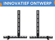 Soundbar beugel - Tot 10kg - Ophangbeugel - Universeel - Metalen montagebeugel