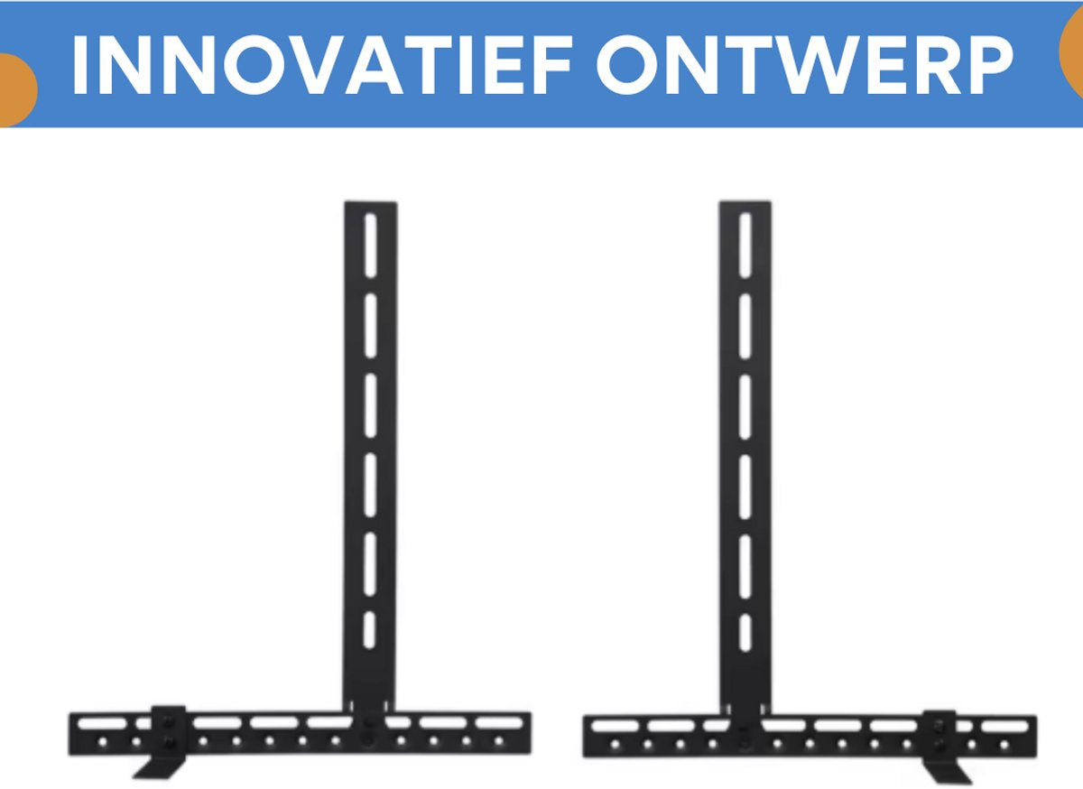 Soundbar beugel - Tot 10kg - Ophangbeugel - Universeel - Metalen montagebeugel