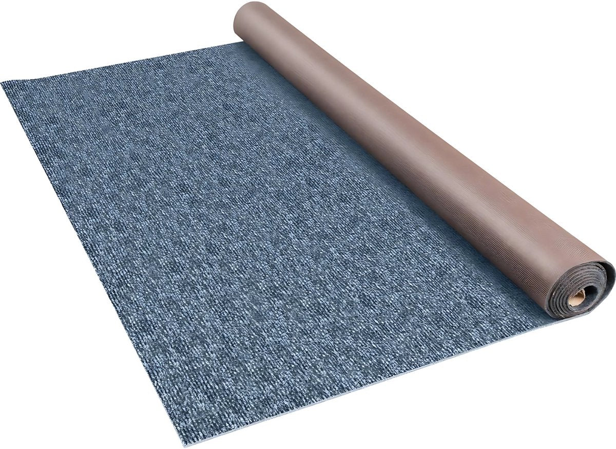 Luxe Buitentapijt - Voor binnen en buiten - 400x180cm Tuintapijt - Terrastapijt - Buiten tapijt - Blauw