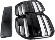 Bumper - Voor BMW 4 Serie G22/G23 (2021-2023)- Gloss Zwart - M Prestatie Stijl - Auto accessoires