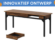 Bureau met lades - Kantoor - 200cm - Computerbureau - 2 personen