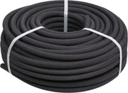 Tuinslang 50m - Waterleiding - Waterverdeler - Rubber - Flexibel - PE Zwart