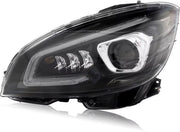 Hoofdkoplampen 2x - Voor Mercedes C-Klasse W204/S204 (2011-2014) - GT Look - Auto Accessoires
