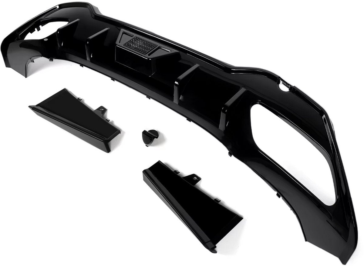 Diffuser LED Blade - Achterdiffuser Lip met LED - Voor BMW 8 Serie G14/G15 M850i Coupe (2018-2023) - Auto Accessoires