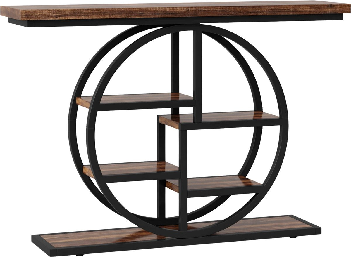 Consoletafel Sevya - Haltafel - 100cm - Wandtafel - Gang of woonkamer - Bruin