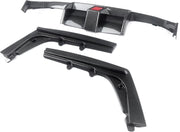 Diffuser LED Dravix - Achterbumper Diffuser Lip met LED - Voor BMW F80 M3/F82 M4 (2015-2020) - Koolstofvezel - Auto accessoires