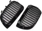 Voorbumper Grille - Gloss Black - Auto accessoires - Voor BMW E81/E87 1 Serie (2004-2007)