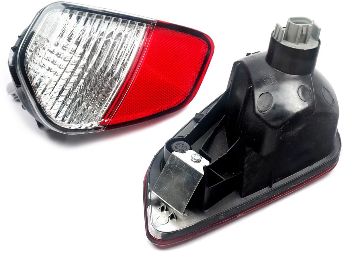 Reflector Set Nightline - Achterbumper Reflectoren - Set van 2 - Voor Mitsubishi Outlander (2016-2018) - Auto Accessoires