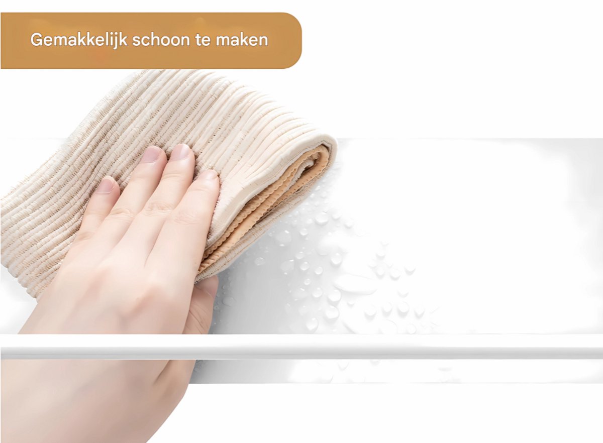 Set van 3 Wandplanken - Boekenrek - Wandrek - Voor Woonkamer, Slaapkamer of Kantoor - DIY Ambachten & Foto Opslag - Hangende Planken voor Home Decor