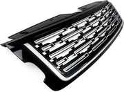 Voorbumper - Voor Land Rover Range Rover 2018-2022 - Auto accessoires - Niergrille - Race grille - Gloss Zwart