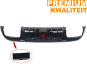 Achterdiffuser Lip met Uitlaat Tips - Auto Accessoires - Voor Mercedes W205 C300/C63/C43 AMG (2015-2018)