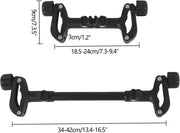 3 STKS Universele Kinderwagen Connector - Voor Twin en Paraplu Kinderwagens - Verstelbare Lengte - Lichtgewicht en Essentieel voor Reizen