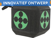 Boogschiet Doelwit - Kubusvormig- Schietschijf Trainingsdoel voor Outdoor, Thuis & Boogschietbanen - Duurzaam & Zelfherstellend