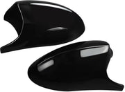 Spiegelkappen - Voor BMW E90/E91/E92/E81 PRE-LCI - Auto accessoires - M3 stijl - Gloss Zwart