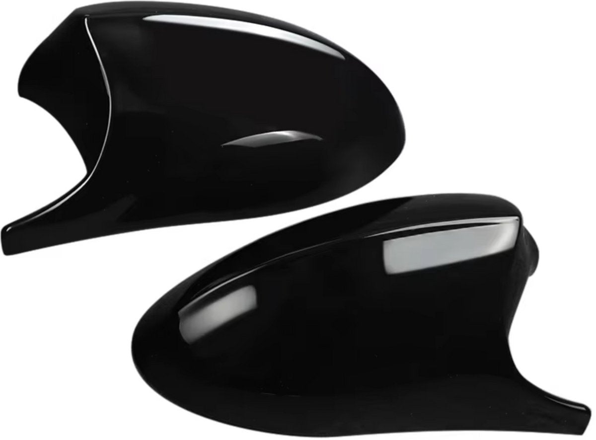 Spiegelkappen - Voor BMW E90/E91/E92/E81 PRE-LCI - Auto accessoires - M3 stijl - Gloss Zwart