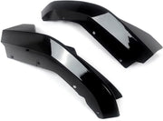 Splitter Dravon - Bumper Splitter Lip Schorten - Voor BMW G80 M3 Sedan (2021-2024) - Glanzend Zwart - MP Stijl - Auto accessoires